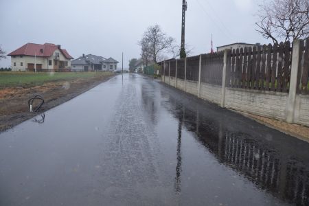 Ulica Letnia wyasfaltowana